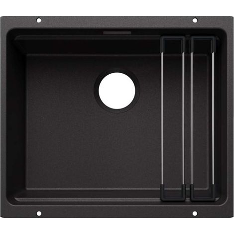 Blanco Etagon 500 - Lavello in silgranit, 53x46 cm, con accessori, antracite 527757 (1/2)