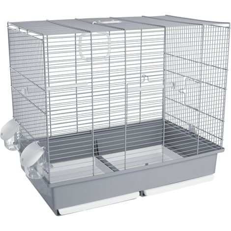 JAULA PAJARO 614 GRIS