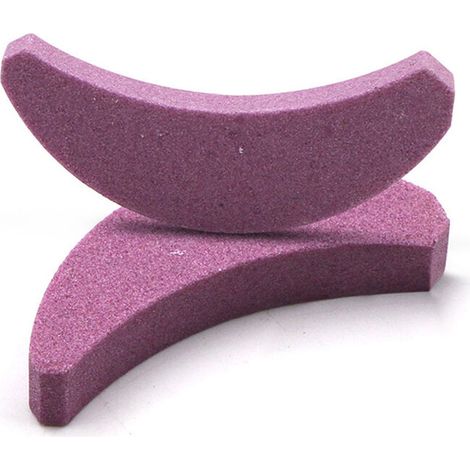 Chain Saw Tooth Sharpener, Chainsaw Tooth Sharpener, Professional Woodworking Sharpening Stone 2pcs (1/5)