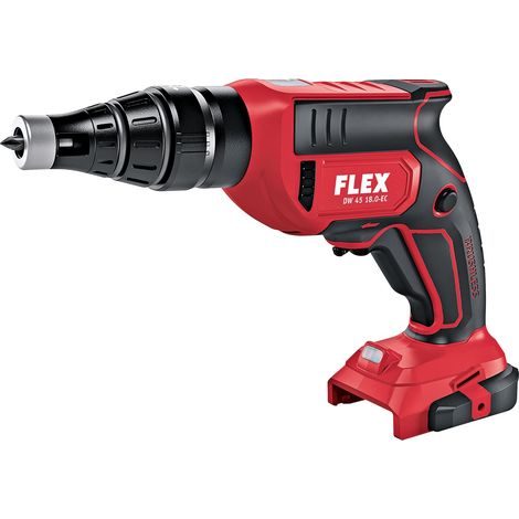 Flex – Visseuse à plaque de plâtre 18V – Moteur sans balais – Couple 28Nm – Pour chantiers humides – 491276