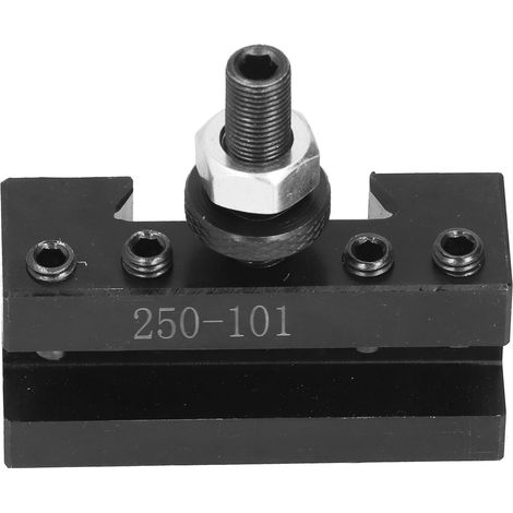Porte-Outil de Tour à Changement Rapide pour Finition et Tournage, Accessoire Métallique pour Tour 250-101 (1/5)