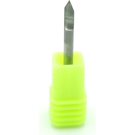 Fresa per incisione in carburo 3,175 x 60 gradi x 0,1 mm 1P (1/3)