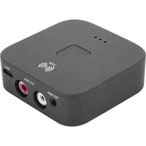 Adaptateur Bluetooth - Bluetooth 5.0 - Portée 20 M - Sortie Jack 3.5mm - NFC - 1 Pièce (1/5)