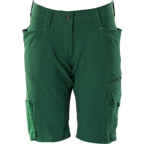 Mascot ACCELERATE Handwerkershorts Damenpassform DIAMOND Gr. 46 grün (1/5)