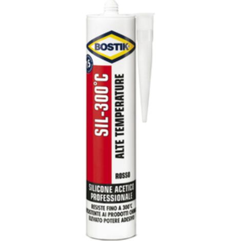 12 x BOSTIK SILICONE SIL-300 C ALTA TEMPERAT 300 ML CART