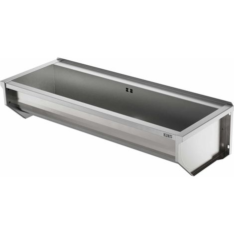 SOLIDUM 120 Edelstahl Ausgussbecken
