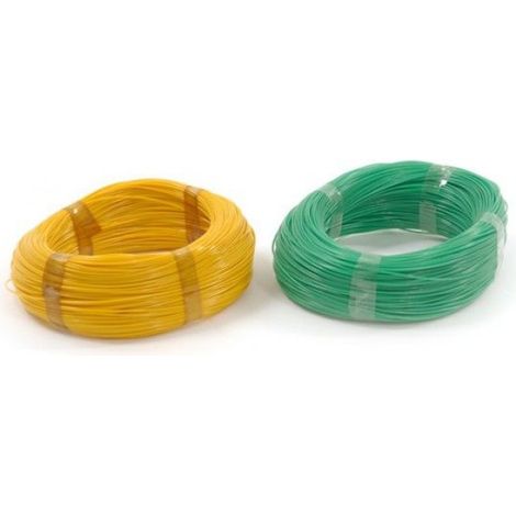 Fil De Maçon - 100 M - 1 Mm - Vert - Plastique Haute Qualité