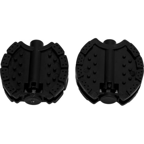 Stück schwarze Kunststoff-Kinderfahrradpedale für Kinderwagen und Dreiräder