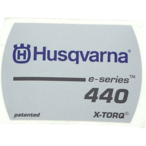 Adesivo per motosega Husqvarna 440E 544463601