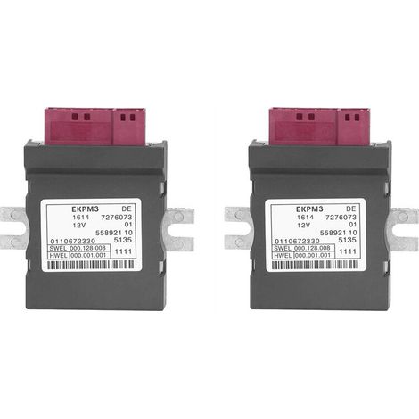 2 módulos de control de aceite de bomba de combustible nuevos 16147276073, 16147268462 para las series 3, 5, 6, 7, X3 F07, F10, F13, F02, F03