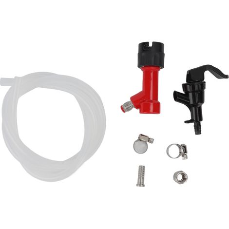 Accessoire de brassage de bière, tuyau de 1 000 cm, robinet en plastique, accessoire de brassage durable en plastique et métal pour l'assemblage de lignes. (1/5)