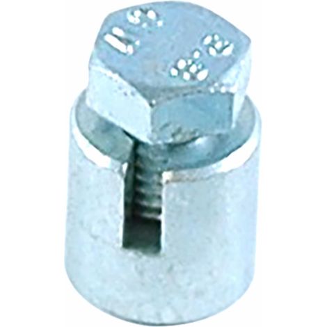 Morsetto Serrafilo Vite Testa Barilotto Fresato Ø Cavo 2mm (1/2)