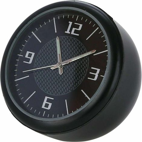 Green Mobility-Horloge de voiture , mini horloge lumineuse universelle à Quartz numérique pour évent de climatisation, ornements intérieurs de voiture (1/4)