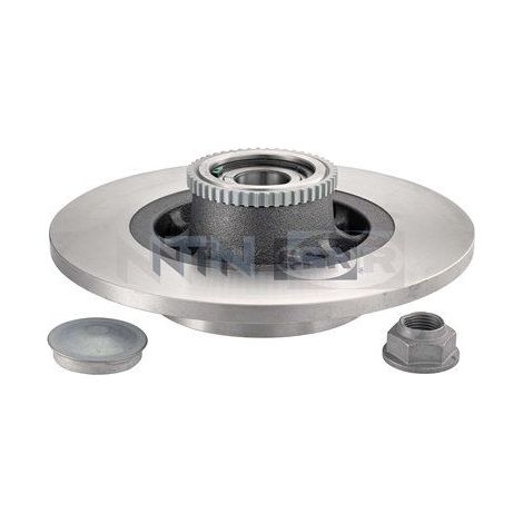 Kits moyeu disques de frein - KF155.125U - SNR - Compatible avec véhicule Renault, Nissan, Opel, Fiat