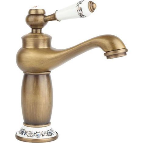 Robinet pour vasque laiton pour salle de bain et toilettes (1/5)