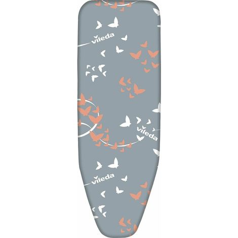 Vileda 163229 Premium copritavolo grigio 2 in 1 per stiro