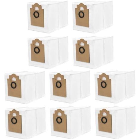 Lot de 10 sacs à poussière de rechange pour aspirateur robot Lefant M2 Pro/M2S Pro/M2 Plus Pro, capacité de 3,5 l (1/5)