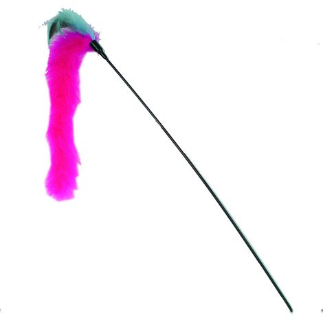 Fouet à plumes Idealdog pour chat