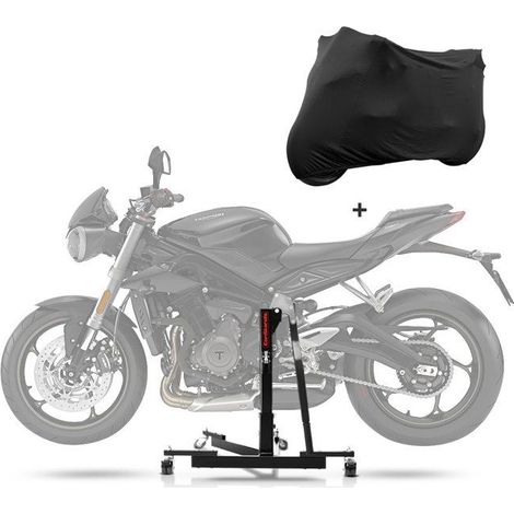 Cavalletto centrale da officina per BMW S 1000 R 21-24 Evo + Copertura nera