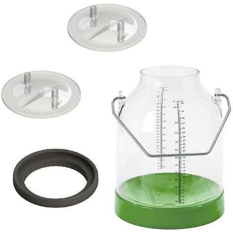Inprovet Planetic Cube fÐ©r Bestellung 30 l, grÐ©n, mit Brett und 2 Tapas x 16 mm, 20 mm, komplette Packung
