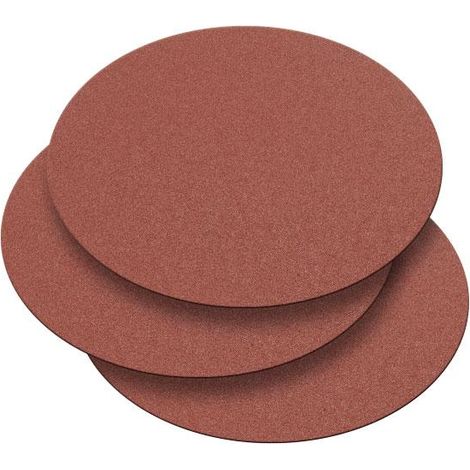 Record Power DMD/7G2 250mm 80 Grit 3 Pack of Self Adhesive Discs