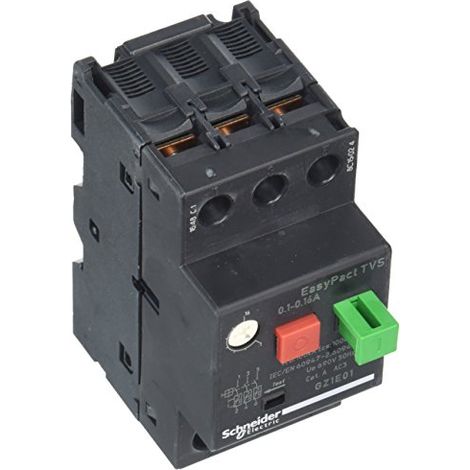 SCHNEIDER GZ1E01 0,1 EASYPACT TÉLÉVISEURS DISJONCTEUR MOTEUR, BLANC SCHNEIDER ELECTRIC