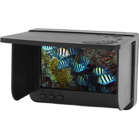 Écran IPS 5 pouces pour caméra de pêche, 1500 cd, port AV 3,5 mm, compatible avec la plupart des caméras sous-marines. (1/5)