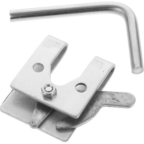 Resistant Steel Security Barrel Double Indoor Kennel Frame Latch Steel (1/5)