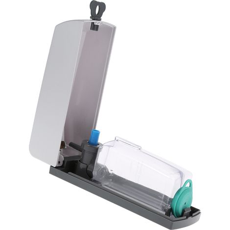 Distributeur de savon manuel mural à bouteille unique de 300 ml, bote de shampoing, salle de repos, toilettes, liquide de lavage des mains, machine et support de gel douche (1/5)