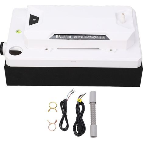 Condensate pump with 2L water tank, 380L/h, low noise level, automatic drainage for air conditioning/HVAC dehumidifier (1/5)