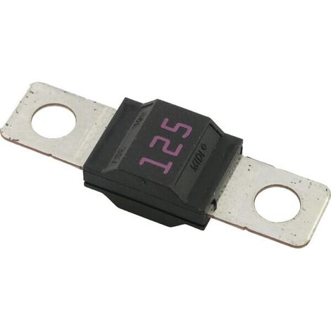 Fusibile strip 125A 32V lunghezza 41mm rosa confezione da 1 pezzi UNIVERSALE SI20178
