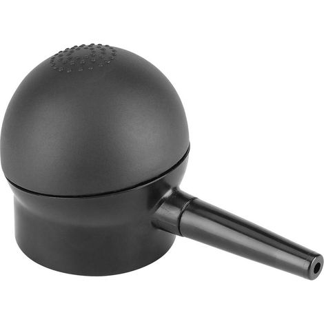 Applicateur de fibres capillaires professionnel noir - buse pour cheveux, outil d'épaississement pour homme et femme, idéal contre la calvitie et les cheveux clairsemés (1/5)