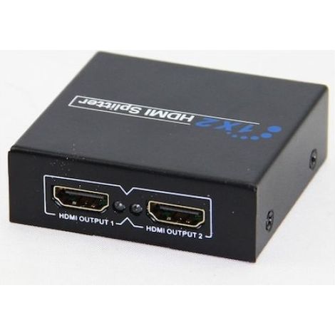 Splitter HDMI 1 Entrée 2 Sorties - Compatible HDMI 1.4 - Résolution Jusqu'à 4K x 2K @30 Hz - Boîtier Métal - Alimentation USB - 1 Pièce (1/5)