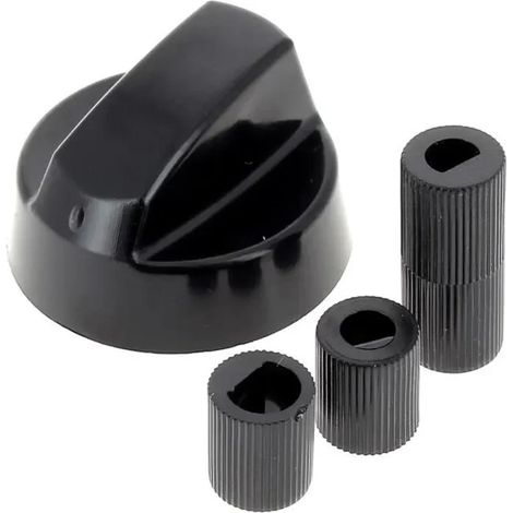 Ersatzteil - Universal Knebel für Küchenherd (schwarz) -  -
