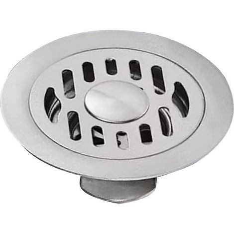 Crépine de douche récupératrice de cheveux en acier inoxydable (1 pièce) (1/5)