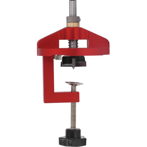 Gabarit de perçage pour charnières haute dureté, gabarit de perçage précis pour charnières, outil pratique pour le travail du bois (1/5)