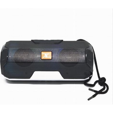 TRADE SHOP - Cassa Altoparlante Audio Portatile Bluetooth 10w Con Luce Led Effetto Rgb Tg-143 - (1/3)