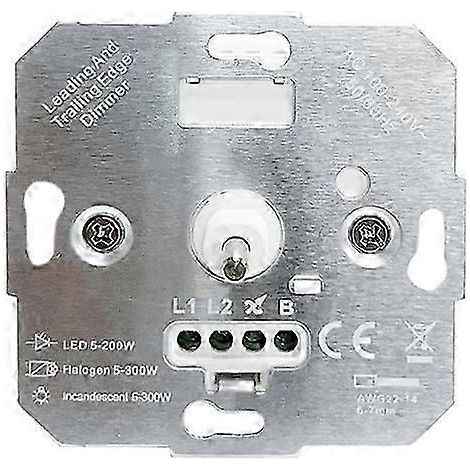 Interrupteur mural intelligent sans fil à intensité variable 300 W, compatible avec les plafonniers, suspensions et luminaires décoratifs de salon, avec télécommande. (1/5)