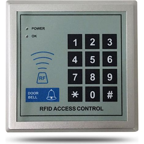EASYCOMFORT 125KHz ID clavier de contrôle d'accès clavier de contrôle d'accès lecteur RFID prise en charge de proximité système de contrôle d'accès à porte unique (1/5)