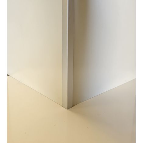 Lot 5 Cornières d'angle Aluminium Anodisé-épaisseur 1,5 mm- Long 150 cm (2,5 cm x 4 cm ) (1/2)