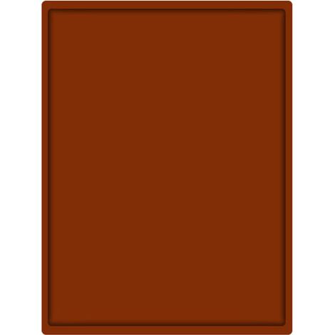 Tapis de cuisson flexible en silicone pour gâteau roulé suisse, plaque à biscuits antiadhésive, moule à génoise, plaque de cuisson en silicone, marron (1/5)