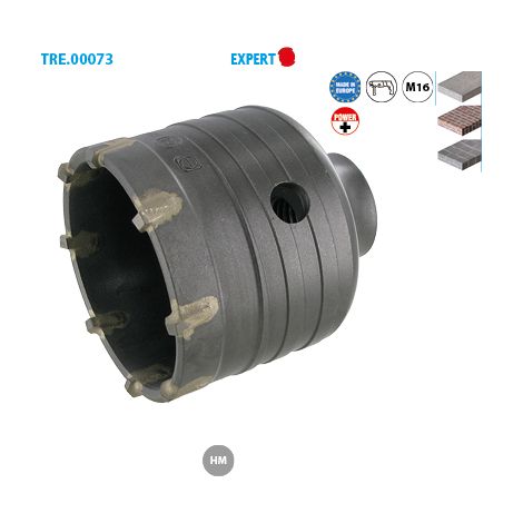 TREPAN CARBURE SDS+ M16 Ø100 BETON - 73.100 - LEMAN