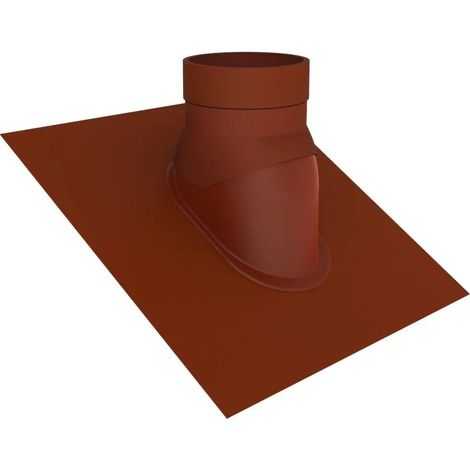 Remeha Chape universelle passage de toit 60/100, rouge, 7888371