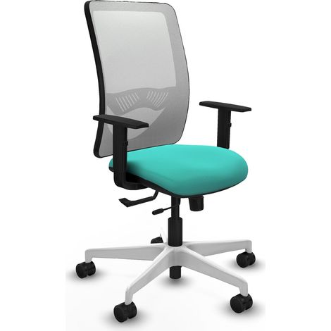 Silla de oficina piqueras y crespo Zulema turquesa espuma densa (1/2)
