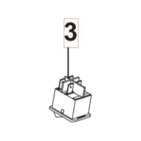 INTERRUTTORE 546090001 ORIGINALE HUSQVARNA
