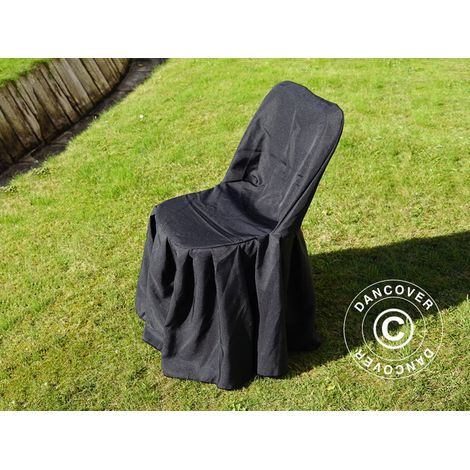 Chair cover for 44x44x80 cm chair, Black - Dancover