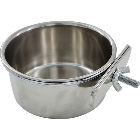 Distributeur d'eau en acier inoxydable pour perroquets, perruches, calopsittes système d'hydratation pour cages ou élevage domestique.-AquaForge