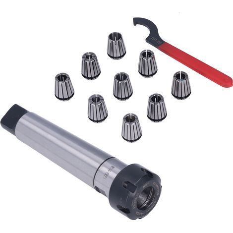 Tige de Prolongation ER25 MTA4-M16 pour Mandrin de Tour et Fraiseuse CNC