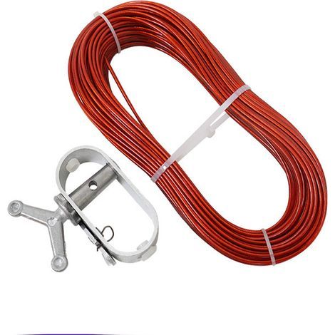 1ensemble Kit De Treuil pour Câble De Couverture De Piscine Hiver Accessoire De Sécurisation pour Piscines Hors-Sol Installation Facile avec Câble pour Ronde (1/5)