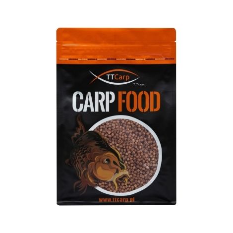 TTCarp Krab - Pellet de cebo para carpas ciruela de 2 mm, 1 kg
